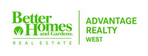 Trisa Fischer Better Homes and Gardens Advantage Realty West Logo